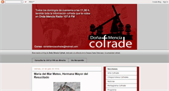 Desktop Screenshot of donamenciacofrade.com